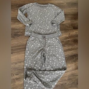 Talbots Gray Starry Lounge/Pajama Set